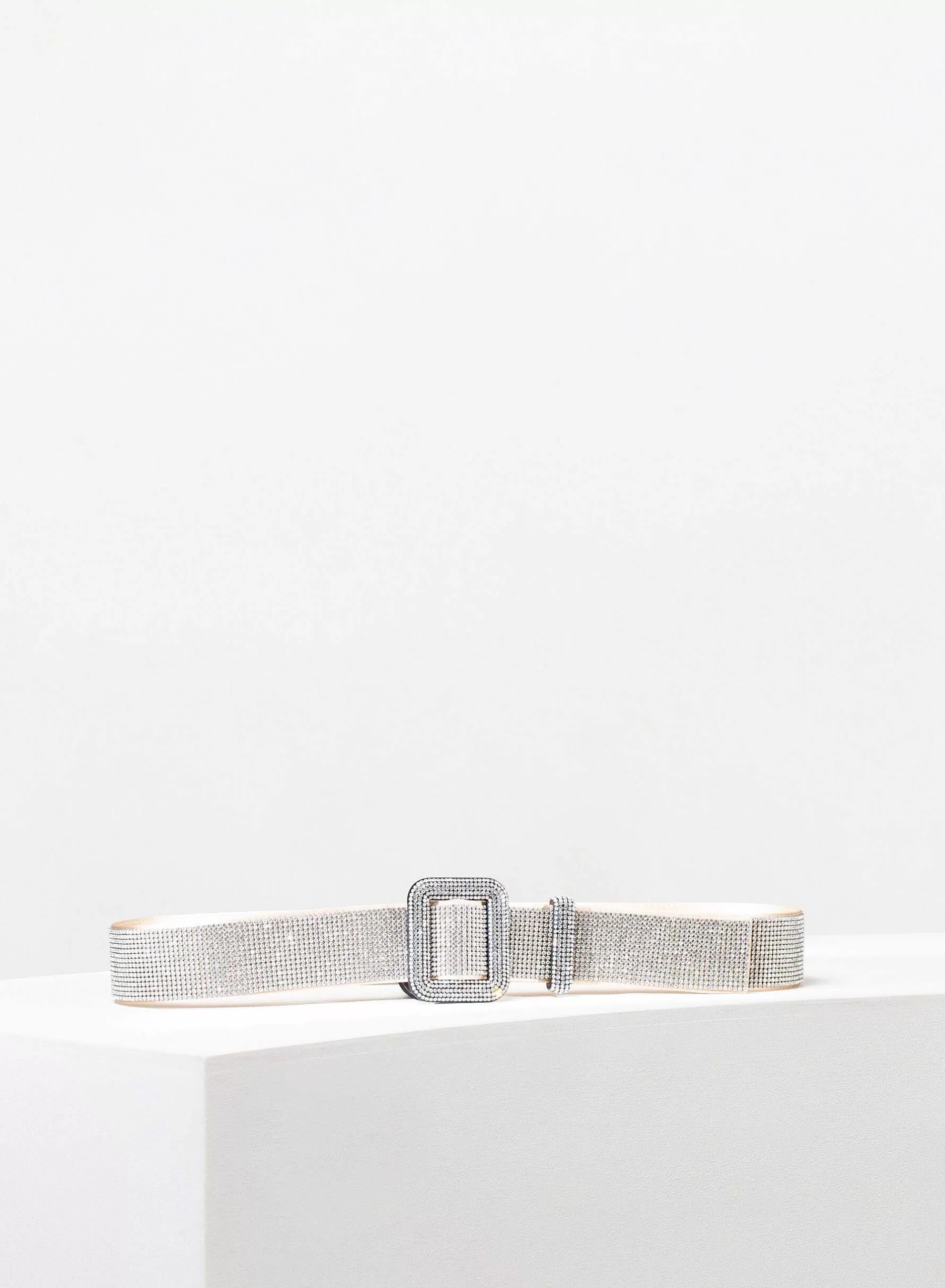 Cinture>Benedetta Bruzziches Venus Belt Crystal On Silver