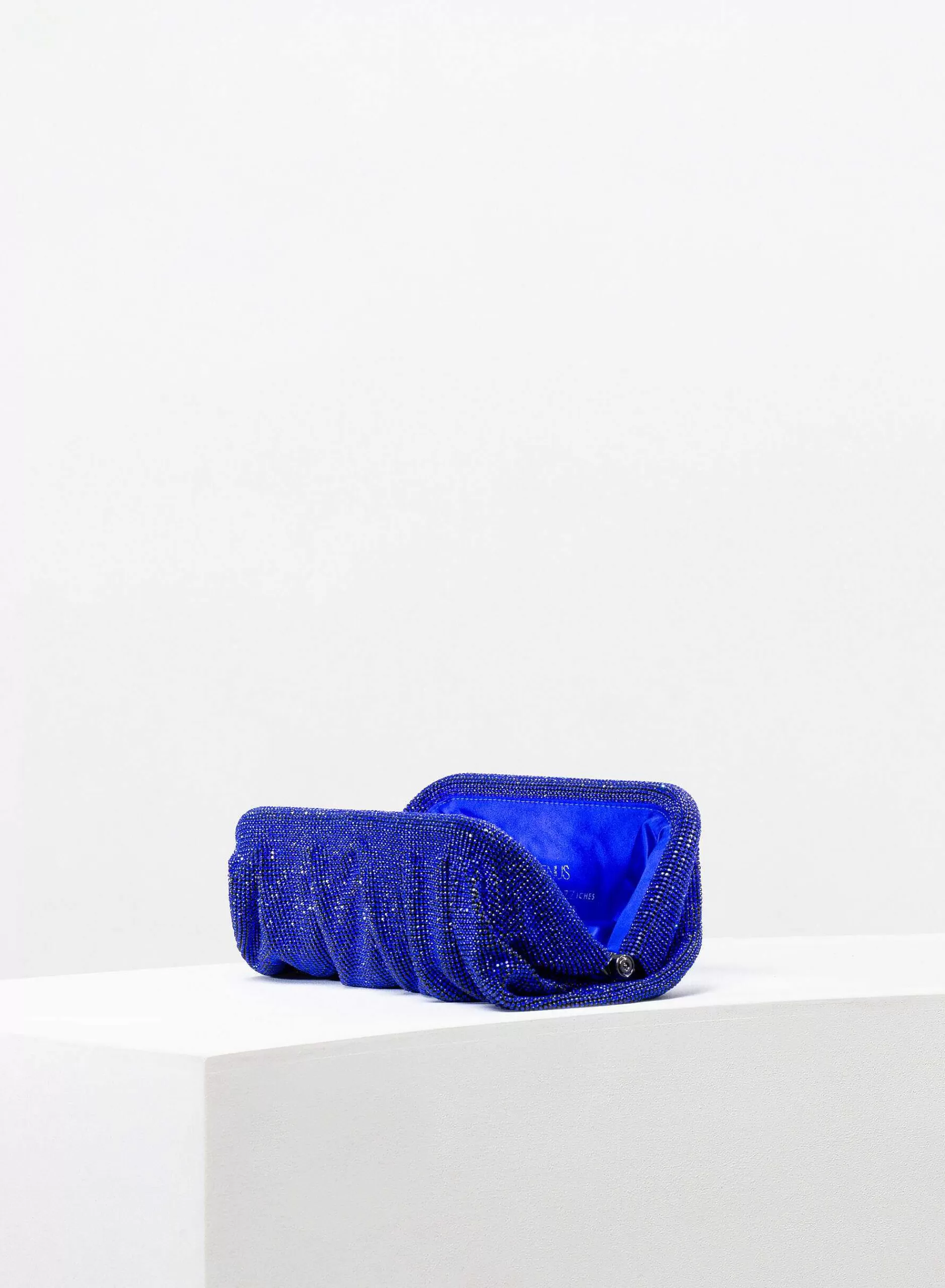 Crystal Bag>Benedetta Bruzziches Venus La Grande Sapphire Blue