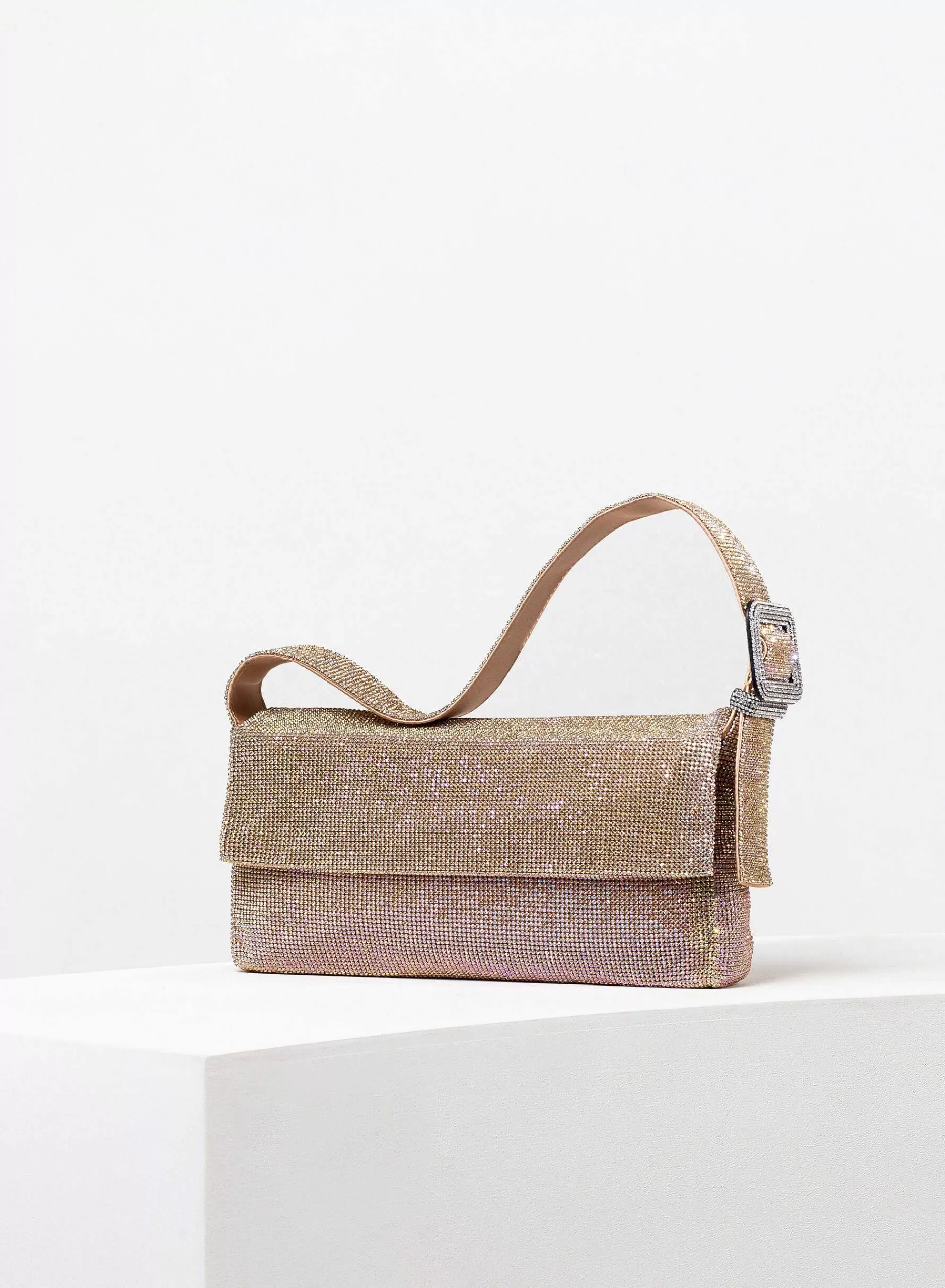 Crystal Bag>Benedetta Bruzziches Vitty La Grande Golden Gun