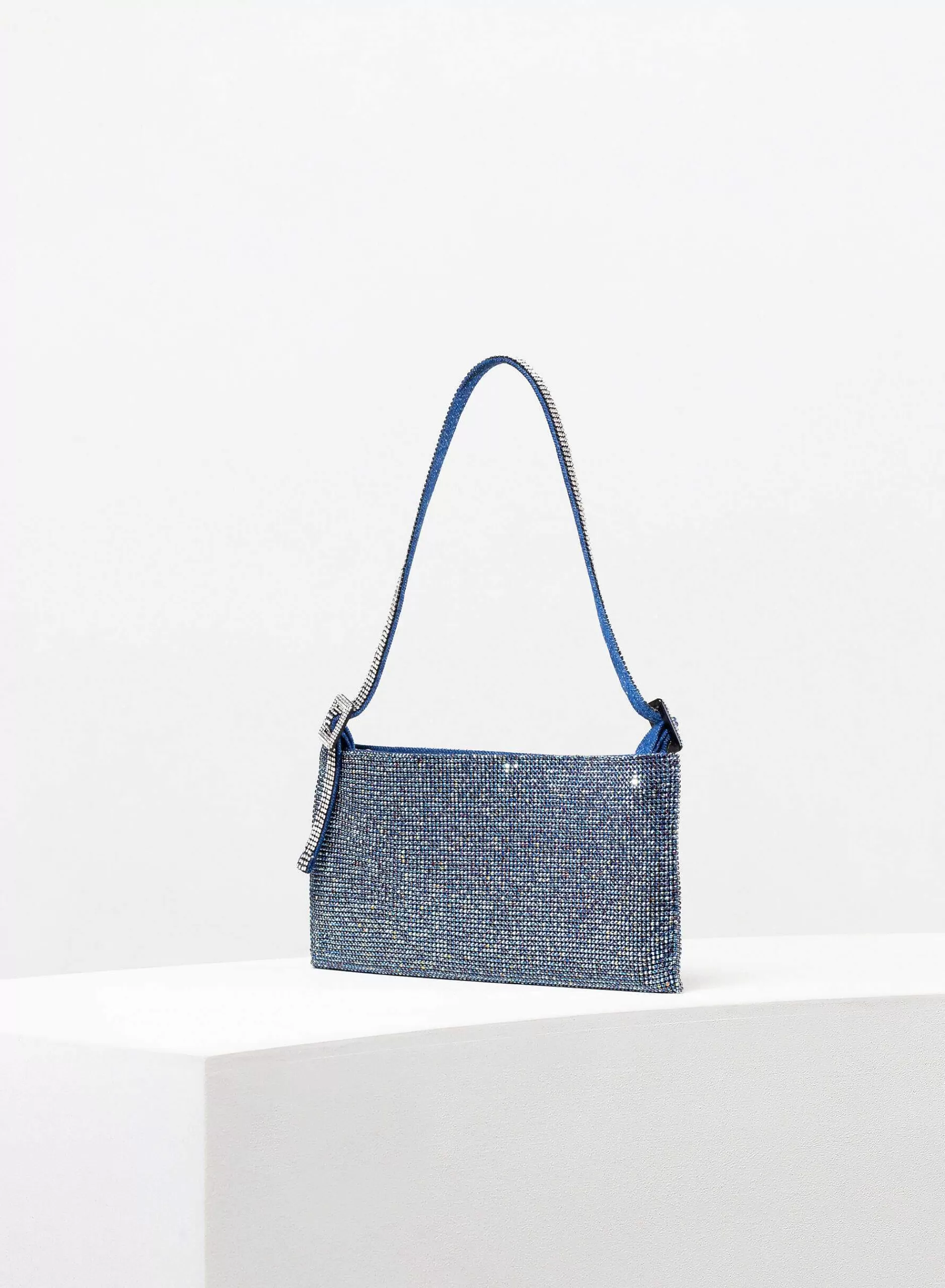 Crystal Bag>Benedetta Bruzziches Your Best Friend La Grande Boyfriend Denim