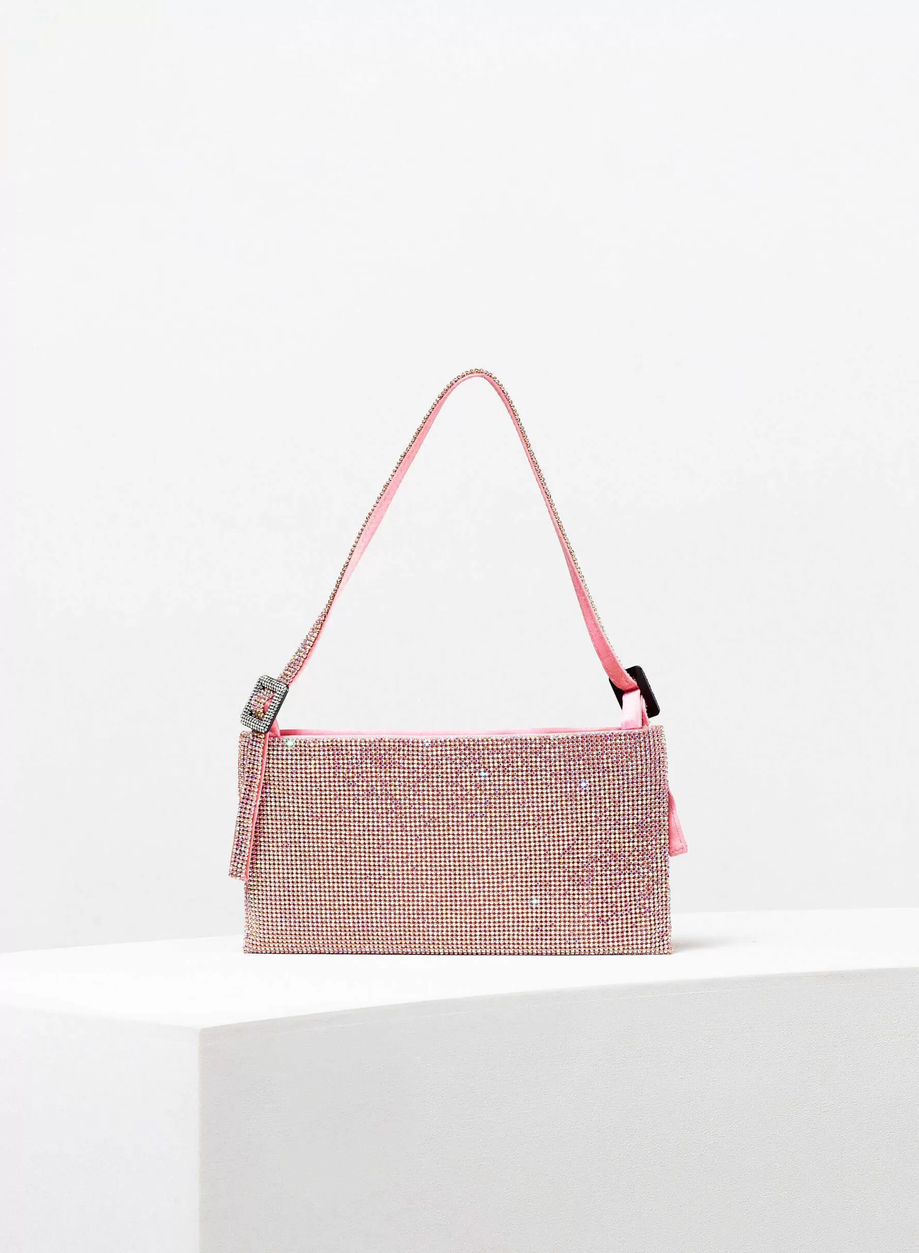 Crystal Bag>Benedetta Bruzziches Your Best Friend La Grande- Light Rose