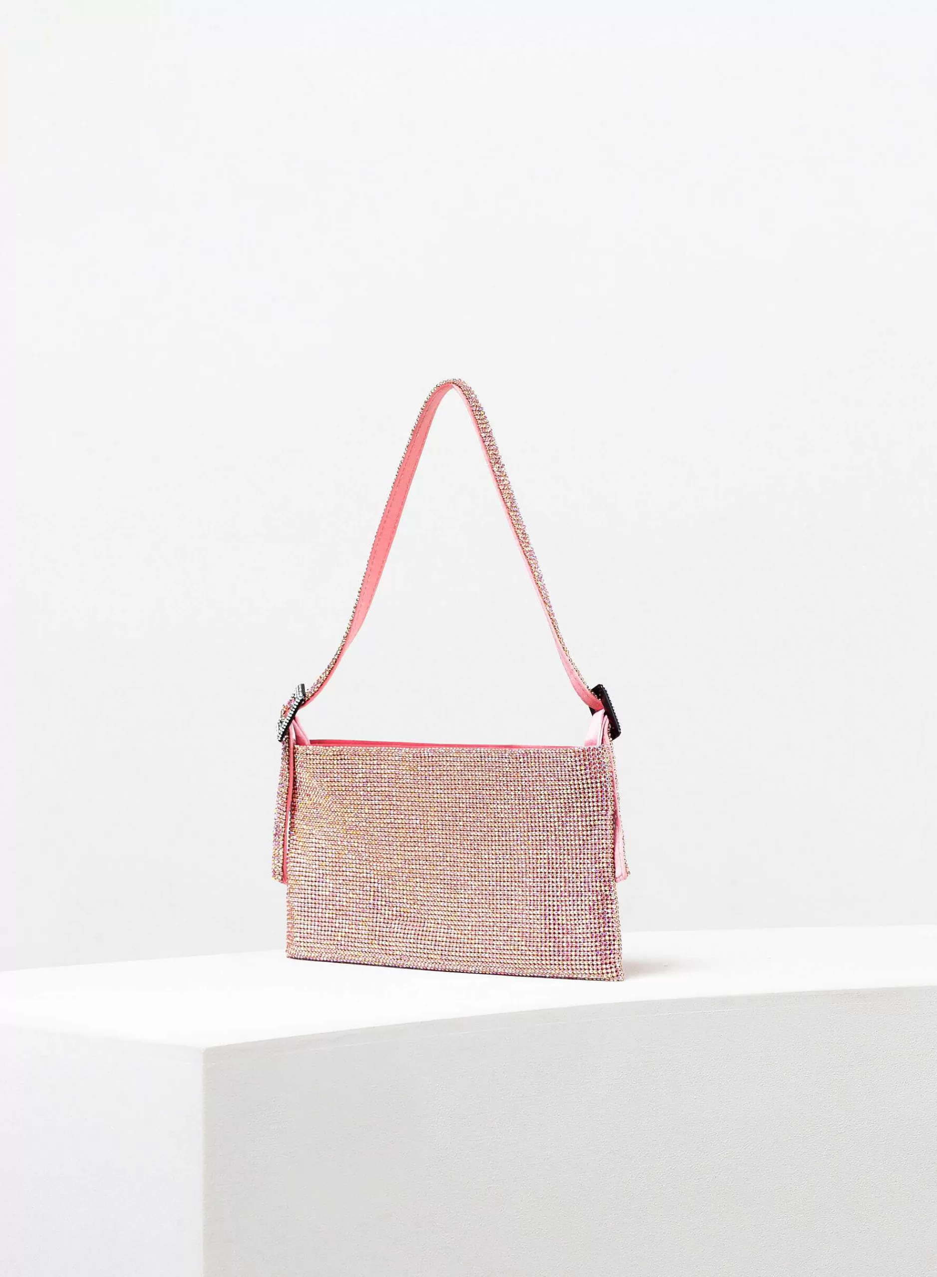 Crystal Bag>Benedetta Bruzziches Your Best Friend La Grande- Light Rose